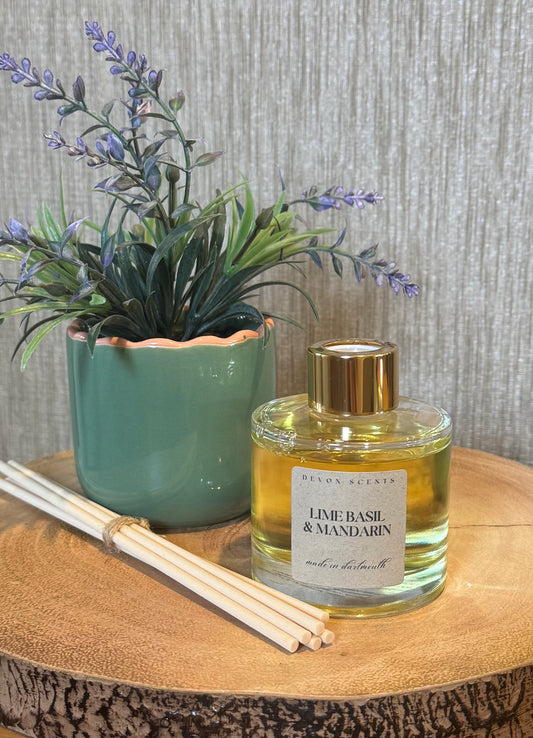 'Lime Basil & Mandarin' Reed Diffuser