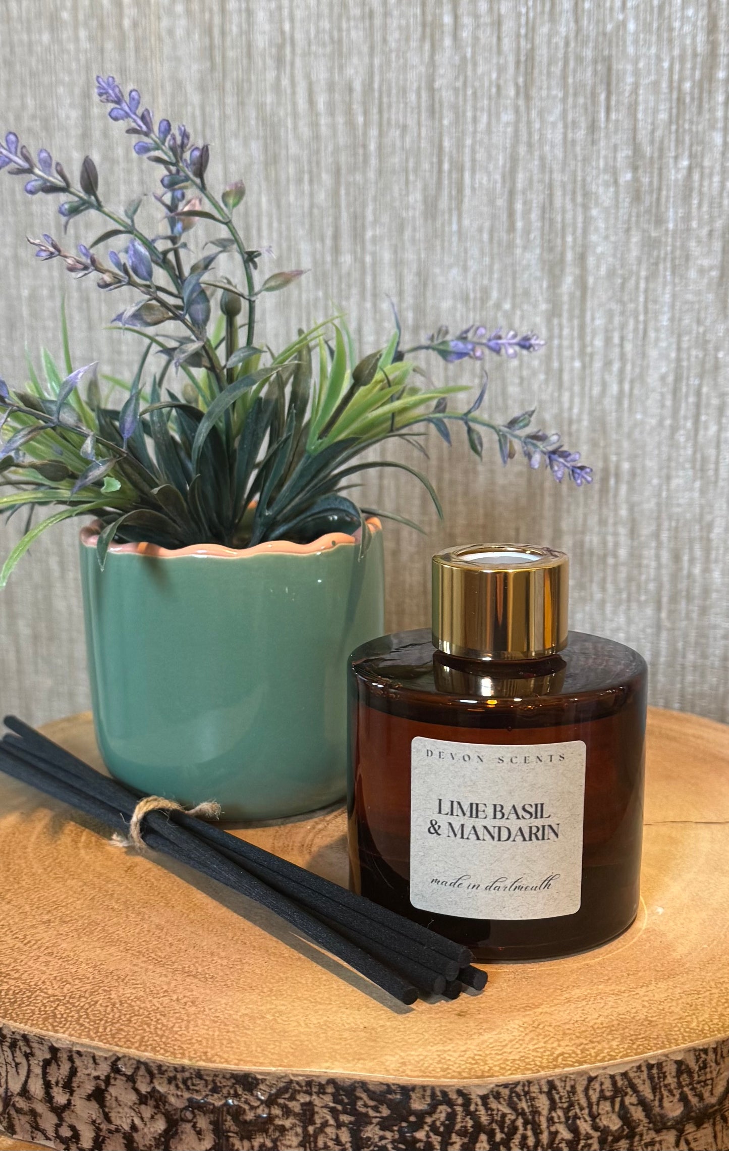 'Lime Basil & Mandarin' Reed Diffuser