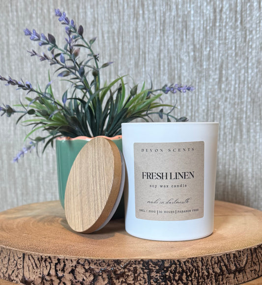 30cl Fresh Linen Candle