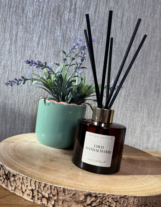'Coco Sandalwood' Amber Reed Diffuser