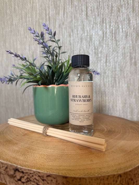 Rhubarb & Strawberry Diffuser Refill