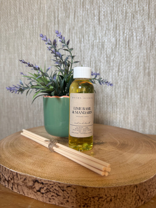 Lime Basil & Mandarin Diffuser Refill