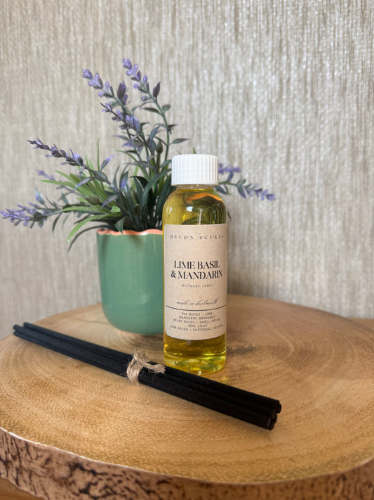 Lime Basil & Mandarin Diffuser Refill