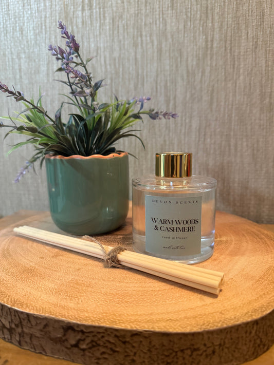 Warm Woods & Cashmere Reed Diffuser