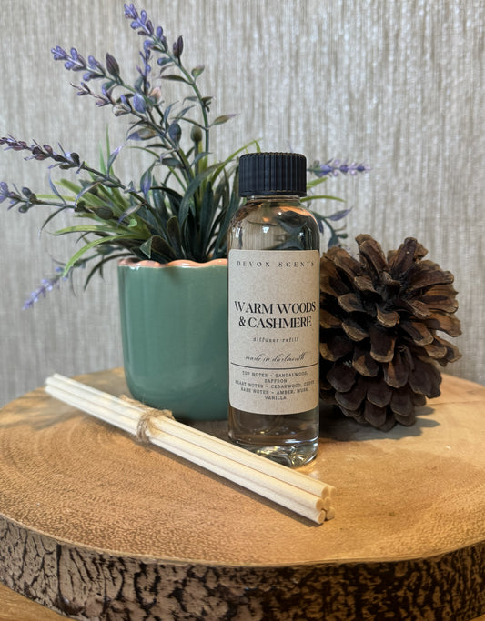 Warm Woods & Cashmere Diffuser Refill